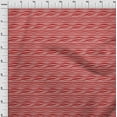 thumbnail image 4 of oneOone Polyester Spandex Red Fabric Abstract Stripe Dress Material Fabric Print Fabric By The Yard 56 Inch Wide, 4 of 5