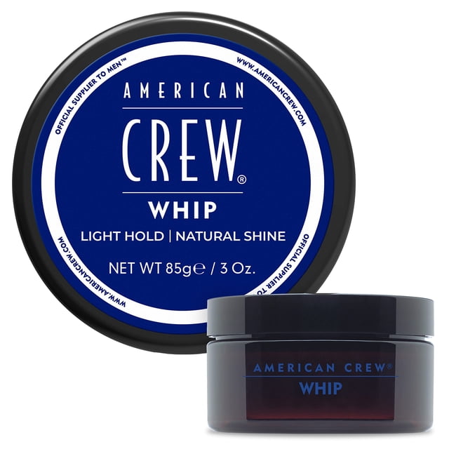 Crema de peinado American Crew Whip Light Hold 90 ml para hombre