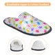thumbnail image 3 of Balery Bear And Polka Dot Pantuflas de Casa de Felpa Silenciosas con Diseño Estampado, Zapatillas Cómodas Antideslizantes de Algodón para Interior-Large, 3 of 8