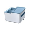 thumbnail image 4 of El organizador del tejido del asiento del coche expande el diseño de la cubierta del tirón del espacio Estable Universal de alta capacidad , Azul DYNWAVEMX Estuche de almacenamiento para reposabrazos de coche, 4 of 8
