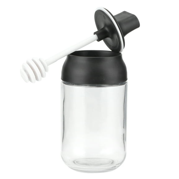 ESTINK Sealed Glass Storage Jar Originality Honey Can With Spoon And Lid For Home Kitchen Use 250ml,Storage Bottle,Honey Jar
