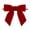 Red, variant on 24 Pcs Velvet Christmas Tree Bows 3.14 Inch Brown Ribbon Ornaments for Wreath Garland Gift Wrapping, Velvet Bows for Xmas Tree Door Decor, Rustic Holiday Home Decor for Vintage Display