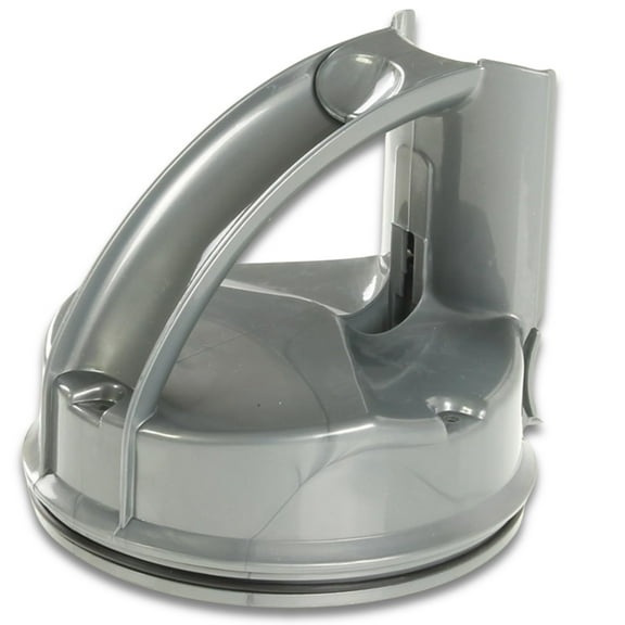 ALL PARTS ETC. Compatible Cyclone Dirt Bin Housing Handle for Dyson DC07 – Replacement Clear Top Cover for Dust Bin Canister – Fits All DC07 Models Only – Grey/Silver