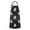 Black White Cat-1, variant on Black White Cat Moon Star Pattern Apron-Garden Aprons for Women with Pockets-Cotton Linen Waterproof Kitchen Cooking Gardening Aprons Adjustable for Kitchen,Cooking,BBQ and Salon 33x27 Inch