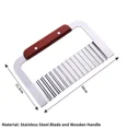 thumbnail image 2 of Stainless Steel Potato Chip Salad Vegetable Crinkle Cutter Cutting Tool Jq, 2 of 6
