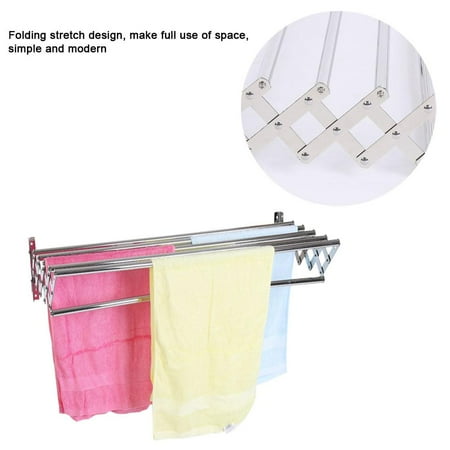 Hurrise Bath Hanging Rack Shelves With Removable Hooks Foldable Wall Hurrise Bath Hanging Rack Shelves With Removable Hooks Foldable Wall Mounted Double Towel Holder Bathroom
