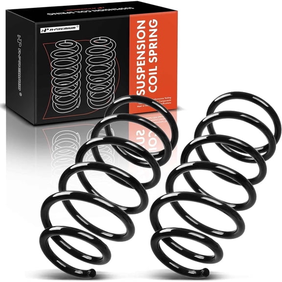 A-Premium 2Pcs Rear Suspension Coil Spring Set Compatible with Toyota 4Runner 2003 2004 2005 2006 2007 2008 2009 4.0L 4.7L Driver and Passenger Side Replace# 4823135281 48231352B1
