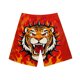 thumbnail image 5 of Pantalones de Baño de Cintura Elástica para Hombres Pantalones Cortos de Playa de Bolsillo Doble con Impresión Divertida, 5 of 9