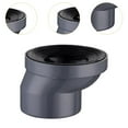 thumbnail image 6 of Baoblaze Toilet Shifter Accessory Toilet Flange Shifter Connector Drain Shifter Tub Waste Repairing Professional Toilet Offset Adapter grey 2.5cm, 6 of 8