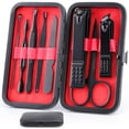 thumbnail image 1 of Onlywee - Juego de manicura premium para mujeres y hombres, 8 cortaúñas de acero inoxidable, herramientas para el cuidado de las uñas de las manos y los pies, kit de pedicura de regalo de aseo profesi, 1 of 5