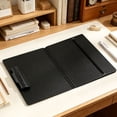 thumbnail image 6 of FastXmas Foldable Clipboard Folder,Portable Writing Pad With Clip Document Organizer For Business Office Conference,13.4*9.3 Inch,Black, 6 of 7