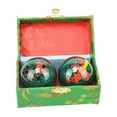 thumbnail image 4 of facefd Baoding Entraînement dans une Boîte de Baoding 2 Pcs/set Fatigue Santé Rafraîchir l'Esprit Baoding avec Boîte Réduire Boules de Baoding Boîte Rouge Vert, 4 of 9