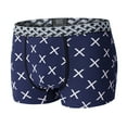 thumbnail image 1 of Men's Boxers Solid Color Open Polyester Four Seasons Casual Sexy Underwear, 1 of 5