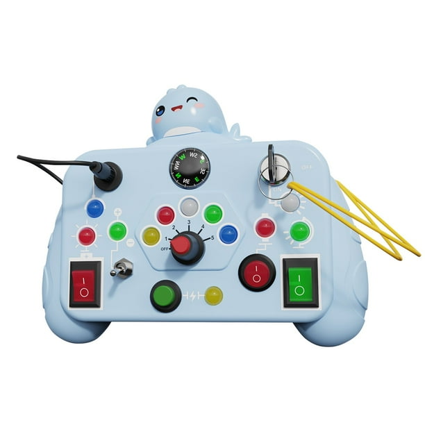 Juguetes Para Niño Máquina de juego interactiva con enchufe para educación temprana, linda mascota ocupada Juguetes Para Bebe 1 Año