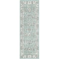 thumbnail image 2 of Rugs.com Aurelia Collection Rug – 6 Ft Runner Aqua Medium-Pile Rug Perfect For Hallways, Entryways, 2 of 4
