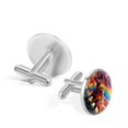thumbnail image 3 of Dinosaur Stylish Men's Cufflinks Set for Formal Attire, Made of Stainless Steel, for Wedding or Business Meetings, 3 of 6