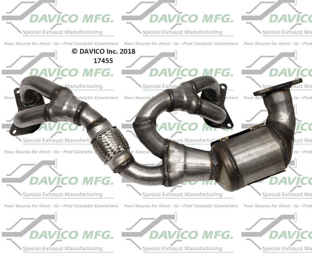 Davico Mfg 17455 Direct-Fit Catalytic Converter