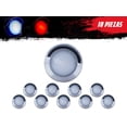 thumbnail image 1 of 10 Plafones Botón 2 Leds Luz Azul / Roja Redondos Tunelight TUNELIGHT-RENOVATIO ., 1 of 7