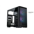 thumbnail image 3 of Phanteks Eclipse P200A D-RGB, high airflow Ultra-fine mesh design, mini-ITX tower, Digital-RGB Lighting, 120mm D-RGB case fans, Tempered Glass, Black, 3 of 12