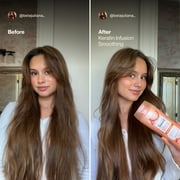 Suave Keratin Infusion Smoothing Shampoo For Frizzy Hair, 48HR Frizz Control, 12.6 FL OZ