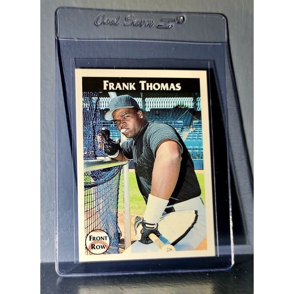 1992 Frank Thomas Front Row Baseball Card #4 Collector's Club