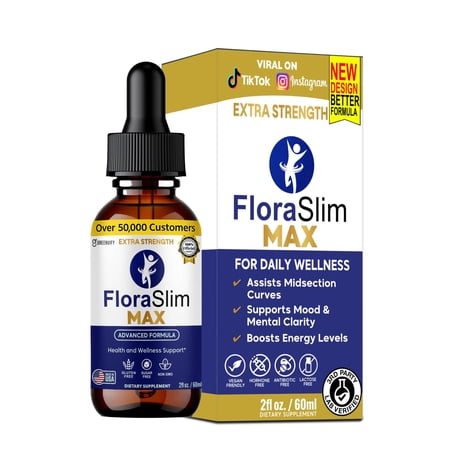 GreenVify Flora Slim Max Digestive & Metabolism Support Supplement – Supports Gut Health & Daily Balance
