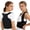 Black: Size M, variant on Ikoopy Back Brace Posture Corrector for Neck Shoulder Back Straightener Adjustable Comfortable Posture Corrector Invisilite Hunchback Slouching Under Clothes (Medium)