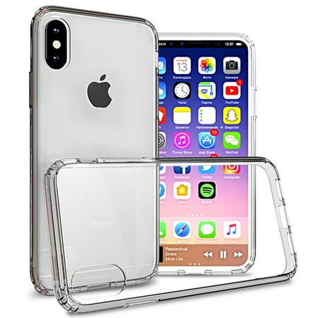 CoverON Apple iPhone XS / iPhone X / 10S / 10 Case, ClearGuard Series Clear Hard Phone Cover