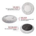 thumbnail image 4 of Cama para perros Bedfolks Calming Donut, 30 cm, redonda, para perros medianos, 4 of 8