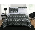 thumbnail image 1 of Trellis Grey Bed in a Bag Complete Bedding Set, 1 of 4