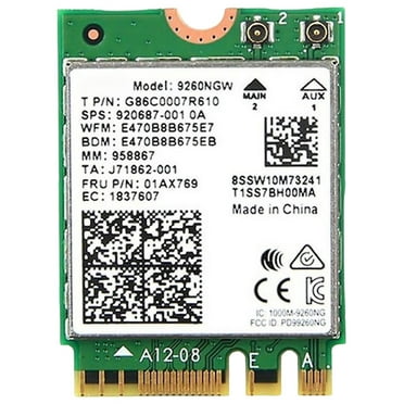 Intel Killer 6E AX1675x 1675 x Tri Band AX210 M.2 2230 Bluetooth 5.2 ...