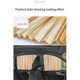 thumbnail image 2 of 1 Pair Black Rear Car Sunshade Automatic Retractable Car Curtains Car Window Sun Protection for Car, 2 of 5