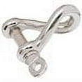 thumbnail image 2 of Seachoice 44681 Stainless Steel 3/8" Twisted Anchor Shackle, 2 of 2