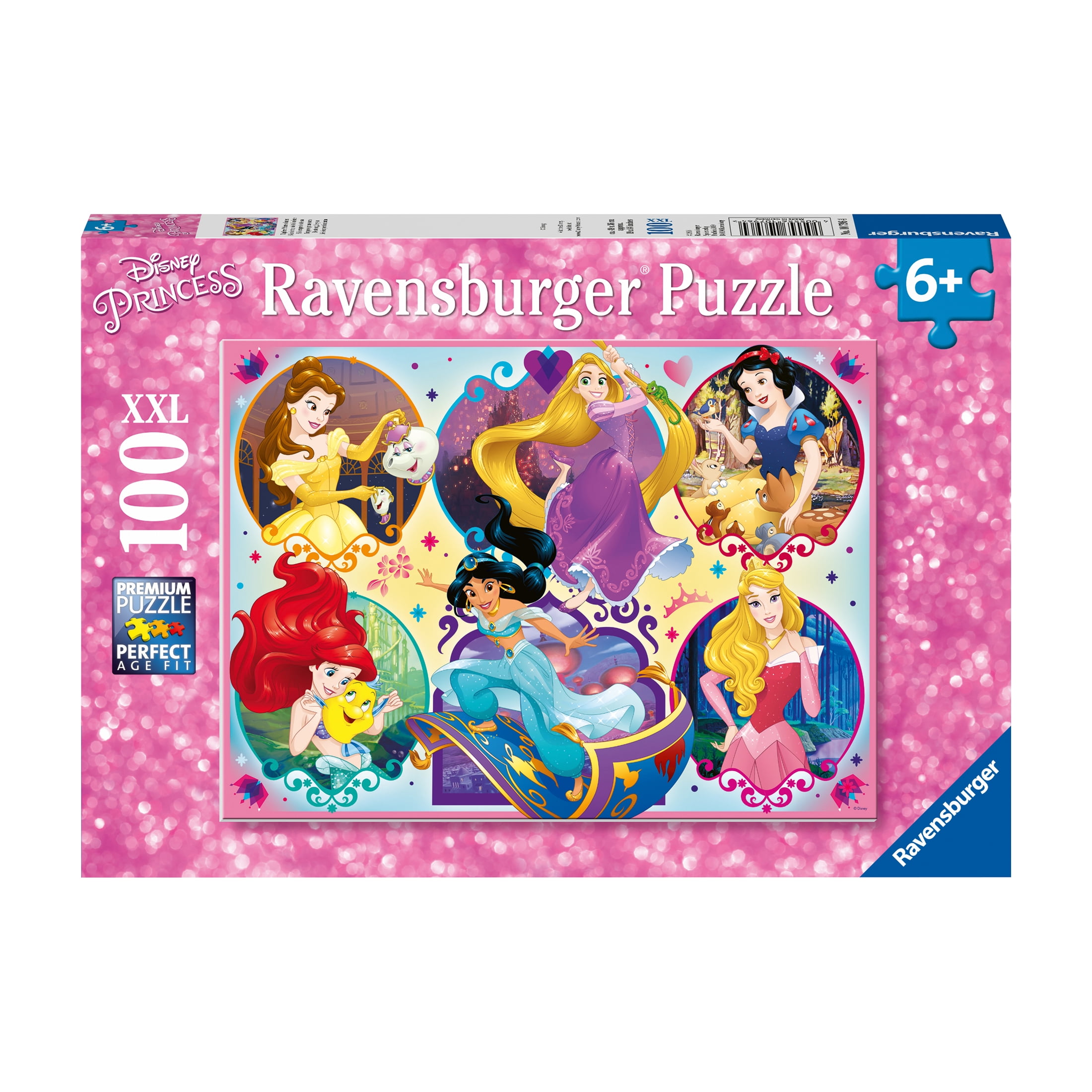Rapunzel Cinderella 2 DISNEY Princess Jigsaw 300 Pieces Puzzles Belle Aurora 