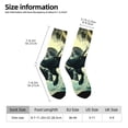 thumbnail image 2 of Balery Bull Charging Through Waves Calcetas Largas con Estampado para Hombre y Mujer – Suaves y Transpirables, Talla Única (US 5-11), 2 of 6