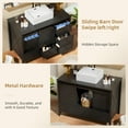 thumbnail image 6 of 48" Bathroom Vanity with Ceramic Sink Freestanding Storage Cabinet w/ 7 Drawer(Ship in 2 Boxes), 6 of 10
