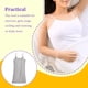 thumbnail image 5 of Sonducket Chaleco de Modal de moda coreana de verano para mujer, vestido deslizante desnudo agradable a la piel, ropa interior Sexy ajustada con correa de Prendas para la parte del cuerpo Gary L Sonducket AP011308-08B, 5 of 6