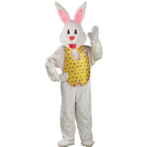de-luxe Bunny Fancy-Dress Costume for Adult, Regular Standard