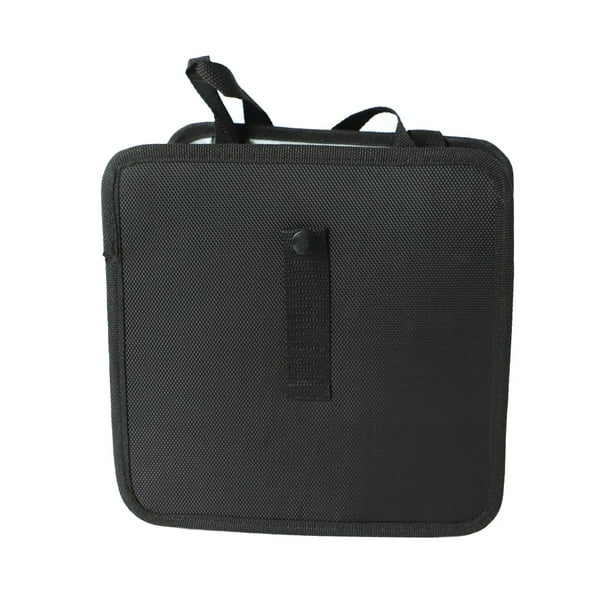 Cubo de basura para coche, pequeño cubo de basura de cuero Artificial impermeable, soporte de cubo de plástico, contenedor, organizador de juguetes, regalos, viaje L Inevent VI001746-02