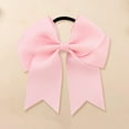thumbnail image 3 of Ribbon Satin Fishtail Bow Hair Ties and Headbands Elegant Hair Accessories for Girls Party Wear,Light Pink,One Size, 3 of 6