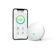 Airthings Wave Mini Battery Operated Smart Indoor Air Quality Monitor with Mold-Risk Indication