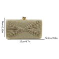 thumbnail image 3 of MesaSe PU Crossbody Pouch Fashion Durable Lightweight Attending Banquets (Gold), 3 of 6