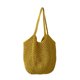 thumbnail image 2 of Bolso de hombro tejido, bolsa vacacional de gran capacidad - diseño hueco estilo césped, bolso casual ligero de playa, bolso de viaje versátil de color liso, 2 of 6