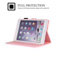 thumbnail image 4 of Funda Dteck para iPad mini 5/4/3/2/1 Rosa Floral de Cuero PU, 4 of 7