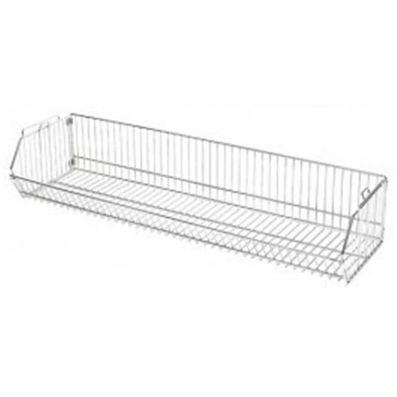 Quantum Storage 1448BC Modular Wire Shelf Basket, 48 in.