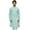 Sky Blue, variant on Atasi Men's Designer Blue Kurta Pyjama Set Long Cotton Punjabi Shirt-Small