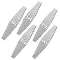 10 Pcs Metal Lawn Mower Blades - Replacement Saw Blade Heads for Craftsman String Trimmers, Universal Grass Trimmer Attachments with Battery & Charger