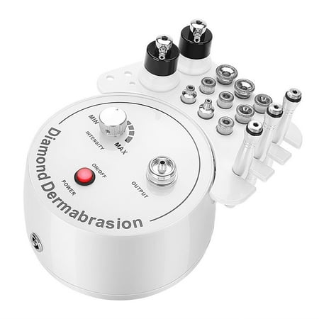 3 in 1 Diamond Microdermabrasion Dermabrasion Machine Facial Beauty Instrument for Home Use(US),  Dermabrasion Machine, Spot Removal