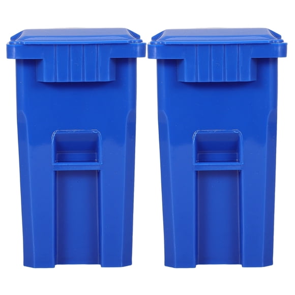 YSNOOWE 2Ud Papelera De Escritorio Con Tapa Compacta Y Estilo Moderno Para Oficina O Hogar