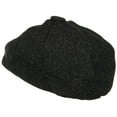 thumbnail image 2 of Big Wool Blend Newsboy Cap - Charcoal XL-3XL, 2 of 5